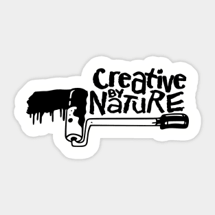 Creative by nature Mural Artist Sticker